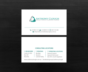 Stationery Design by chandrayaan.creative for Anthony Clough | Design: #11717989