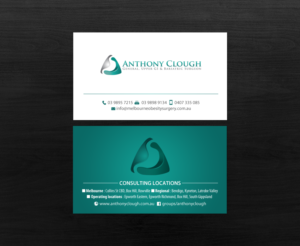 Stationery Design by chandrayaan.creative for Anthony Clough | Design: #11717991