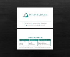 Stationery Design by chandrayaan.creative for Anthony Clough | Design: #11717993