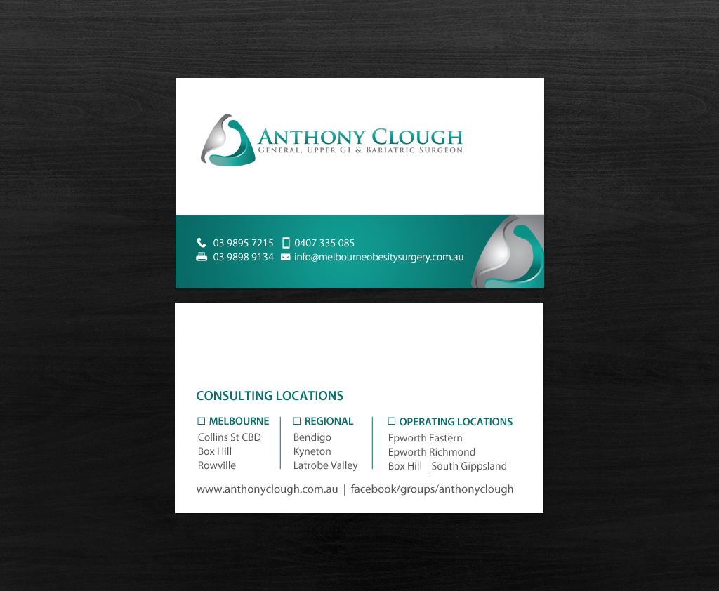 Stationery Design by chandrayaan.creative for Anthony Clough | Design #11717997