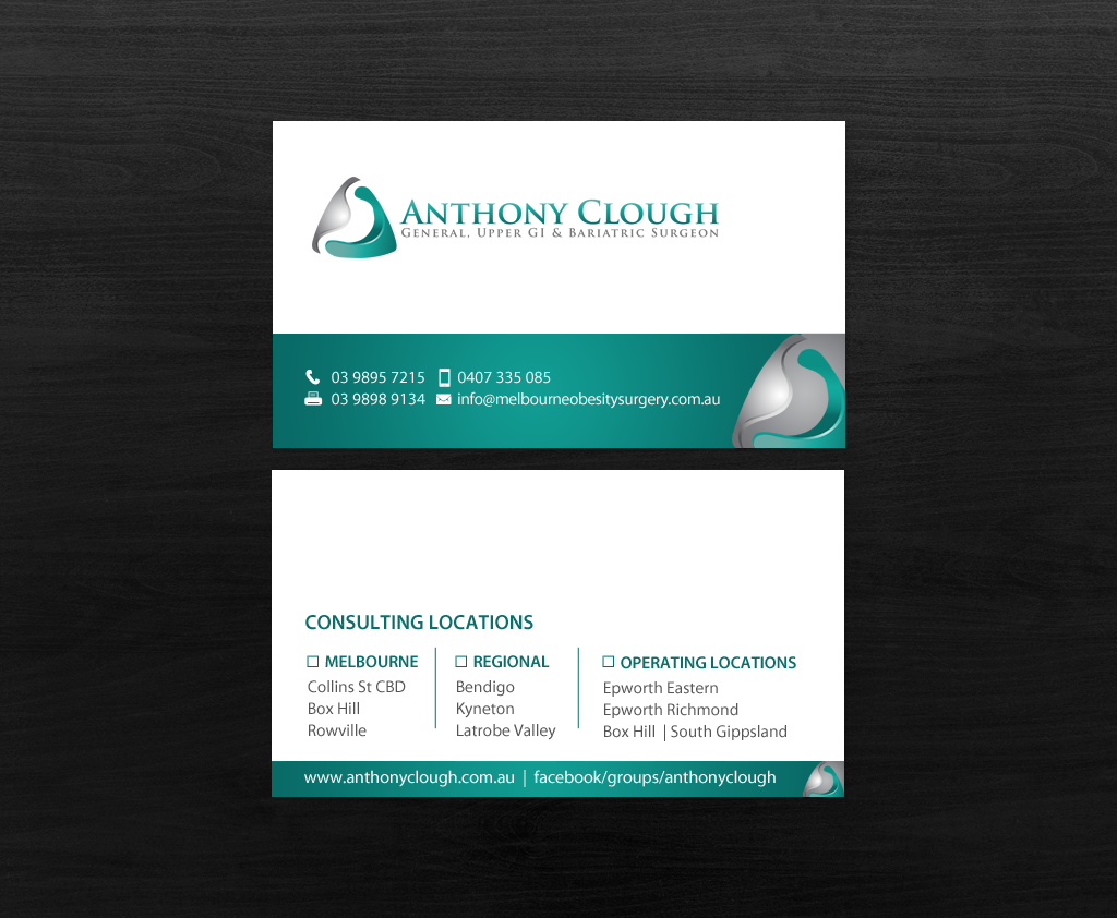 Stationery Design by chandrayaan.creative for Anthony Clough | Design #11717998