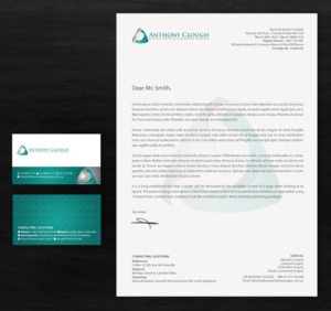 Stationery Design by chandrayaan.creative for Anthony Clough | Design: #11725894