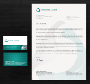 Stationery Design by chandrayaan.creative for Anthony Clough | Design: #11725895