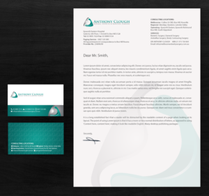 Schreibwaren-Design von chandrayaan.creative für Anthony Clough | Design: #11725897