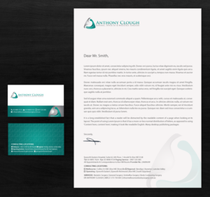 Schreibwaren-Design von chandrayaan.creative für Anthony Clough | Design: #11725899
