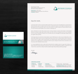 Schreibwaren-Design von chandrayaan.creative für Anthony Clough | Design: #11725902