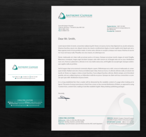 Schreibwaren-Design von chandrayaan.creative für Anthony Clough | Design: #11725903