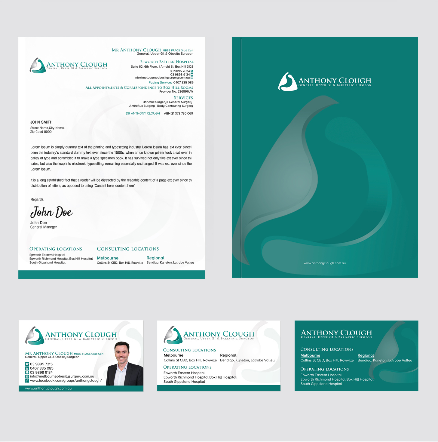 Stationery Design by SL Designer for Anthony Clough | Design #11698193