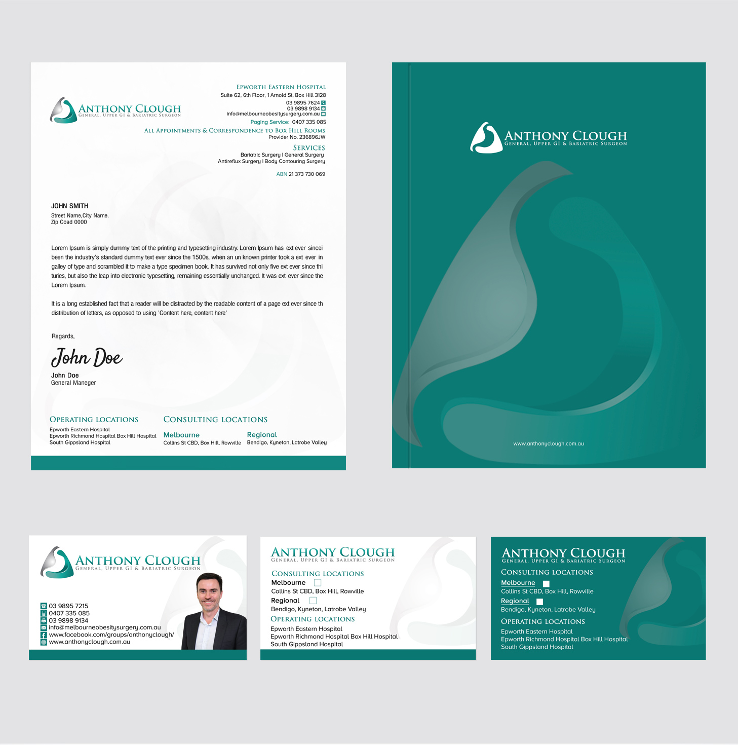 Stationery Design by SL Designer for Anthony Clough | Design #11700567