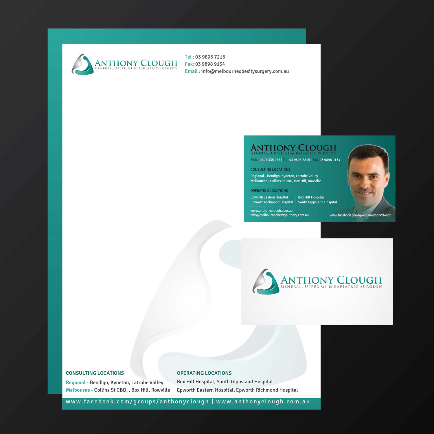 Stationery Design by Creative Jiniya for Anthony Clough | Design #11697182