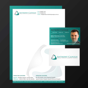Schreibwaren-Design von Creative Jiniya für Anthony Clough | Design: #11697182