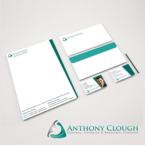 Schreibwaren-Design von Creative Jiniya für Anthony Clough | Design: #11697779