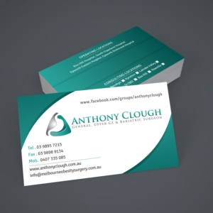 Stationery Design by Creative Jiniya for Anthony Clough | Design: #11720146