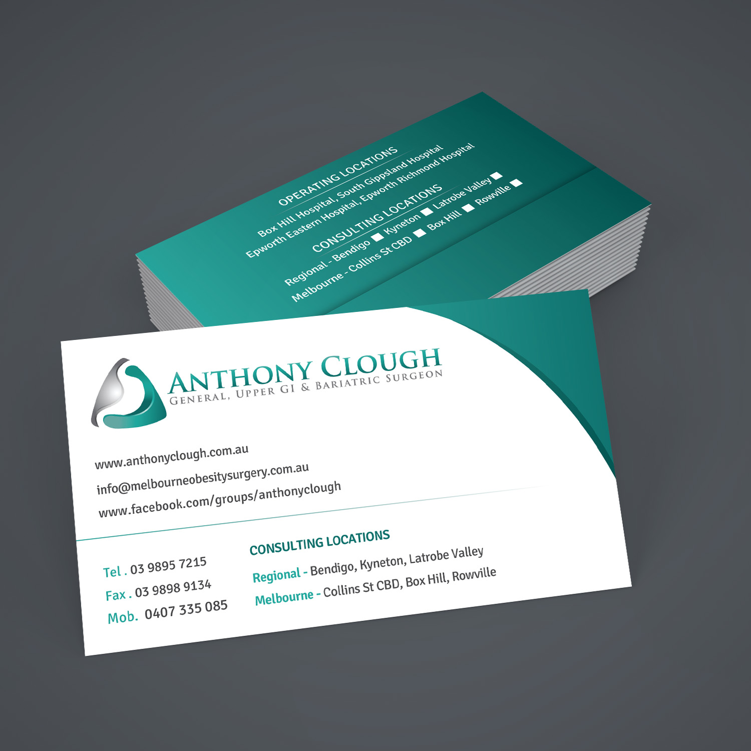 Stationery Design by Creative Jiniya for Anthony Clough | Design #11720148