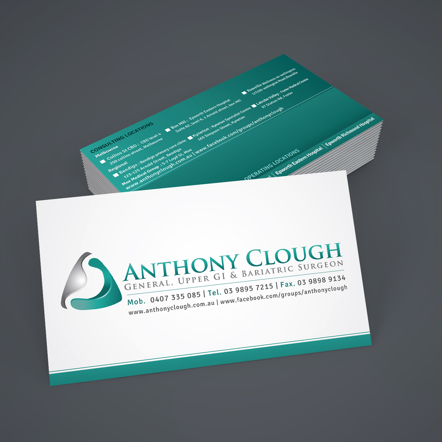 Schreibwaren-Design von Creative Jiniya für Anthony Clough | Design #11763011