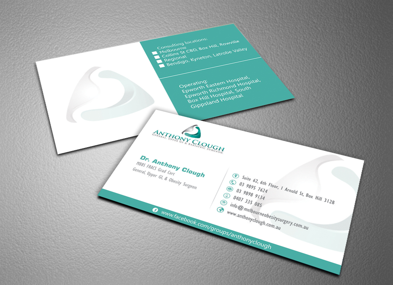 Stationery Design by Petter Goms for Anthony Clough | Design #11740786