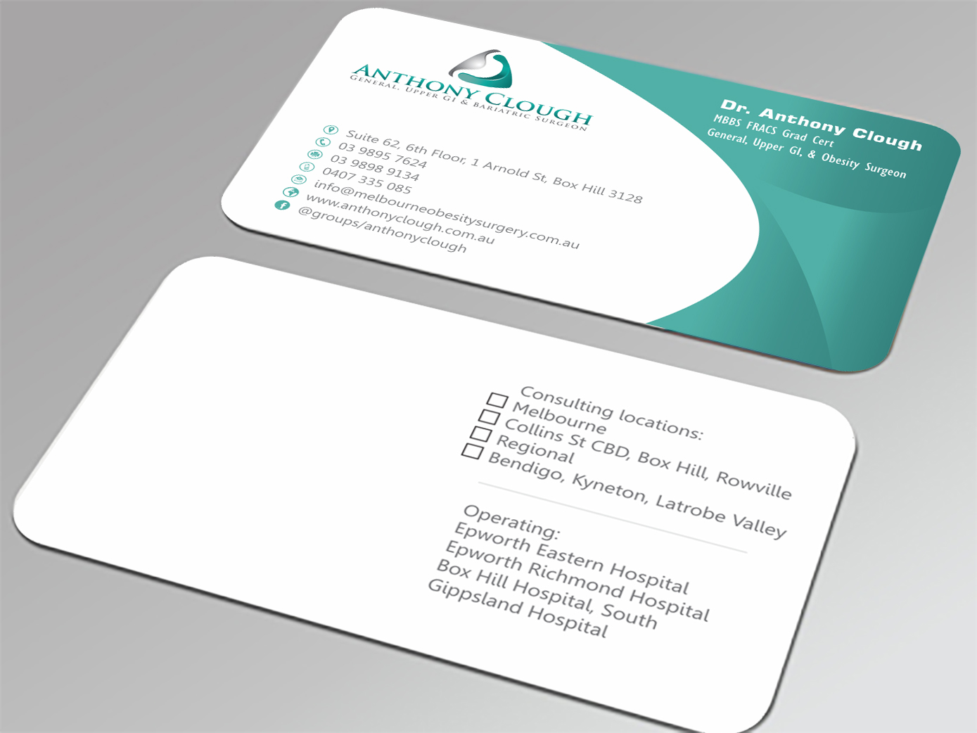 Stationery Design by Petter Goms for Anthony Clough | Design #11741315