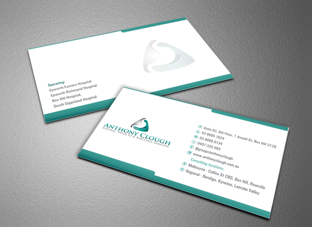 Stationery Design by Petter Goms for Anthony Clough | Design #11764586