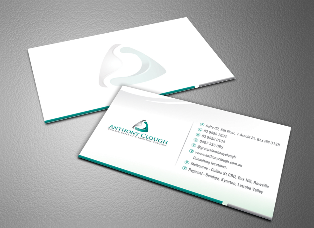 Stationery Design by Petter Goms for Anthony Clough | Design #11788044