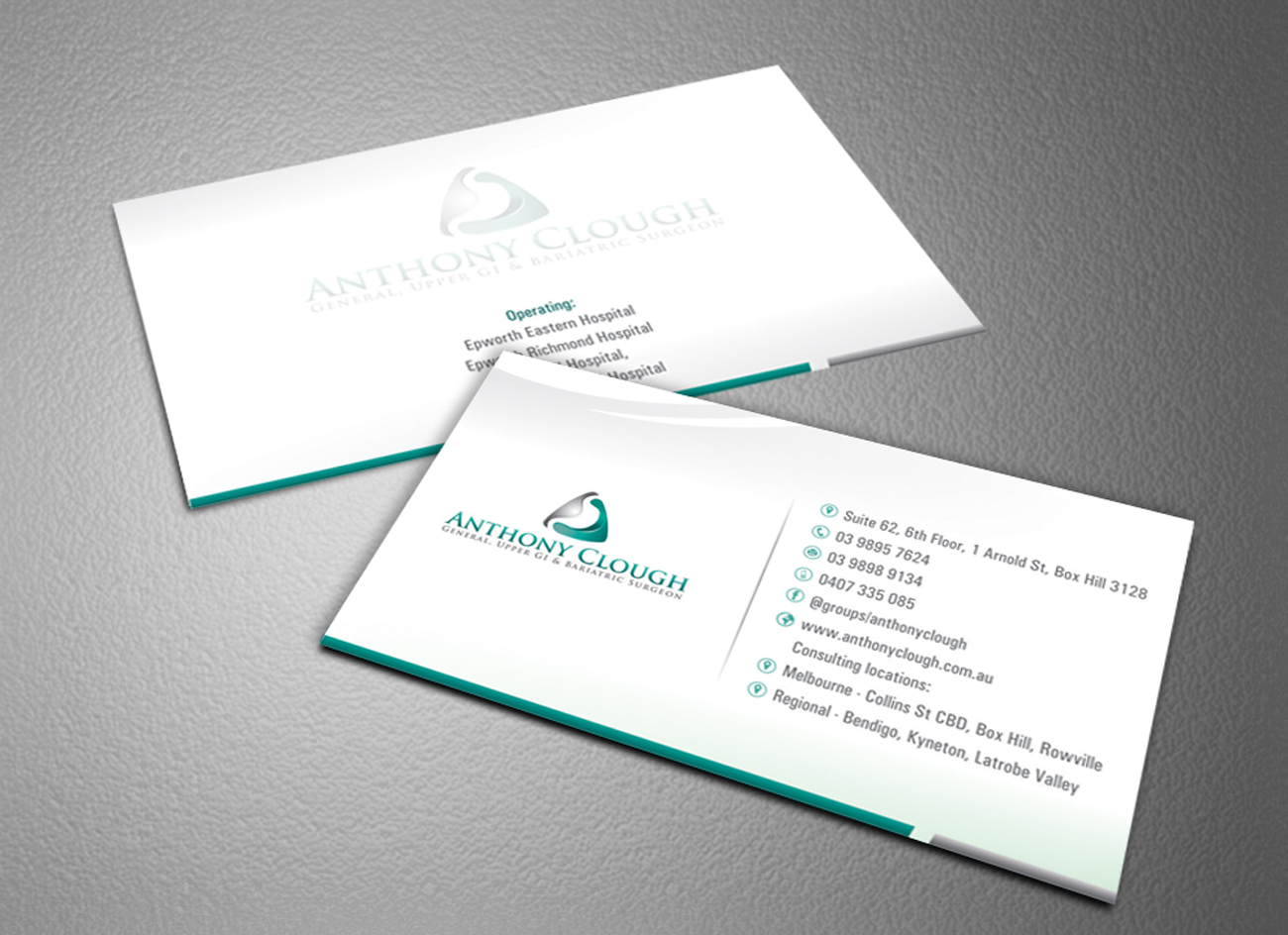 Stationery Design by Petter Goms for Anthony Clough | Design #11788047