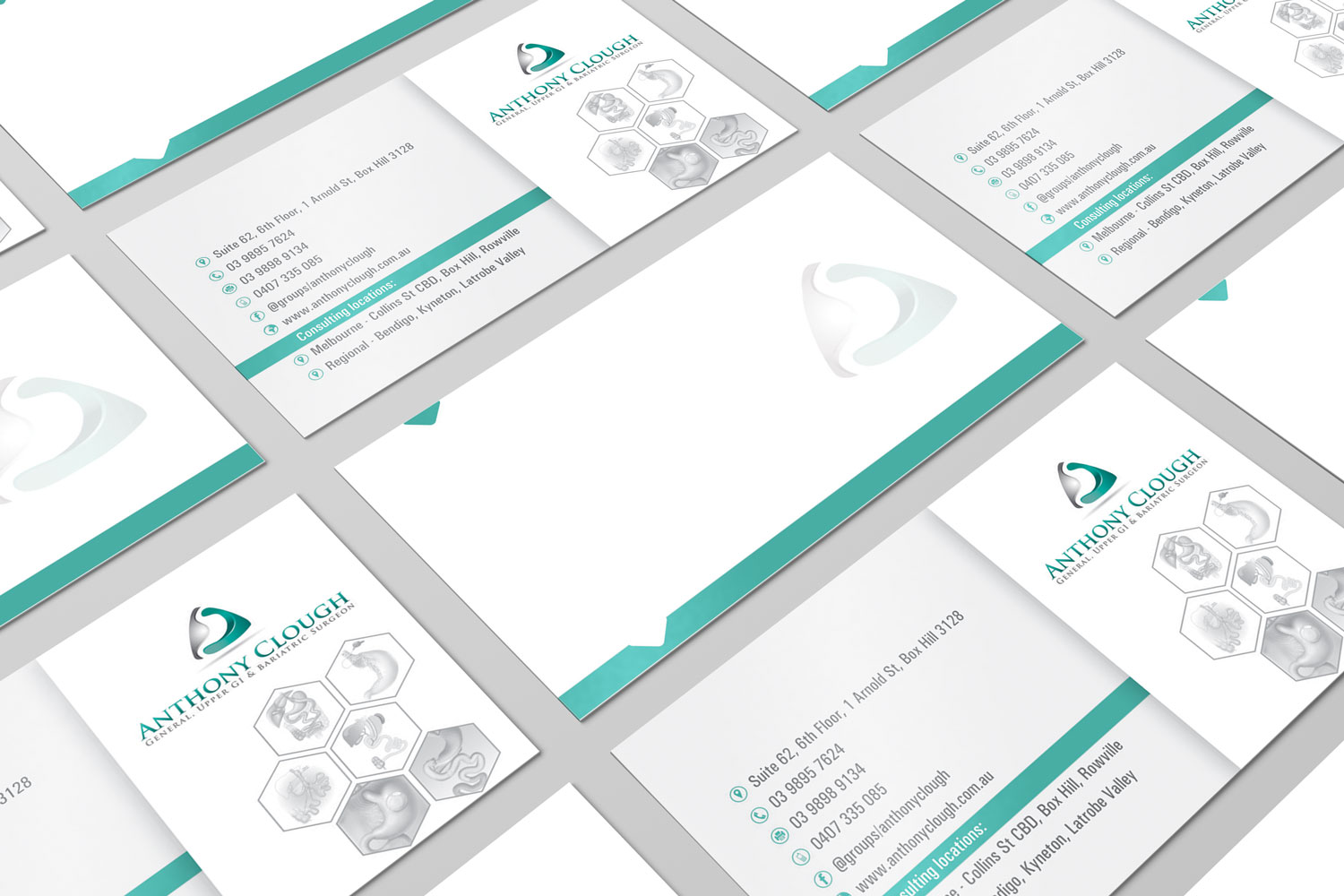 Stationery Design by Petter Goms for Anthony Clough | Design #11815395