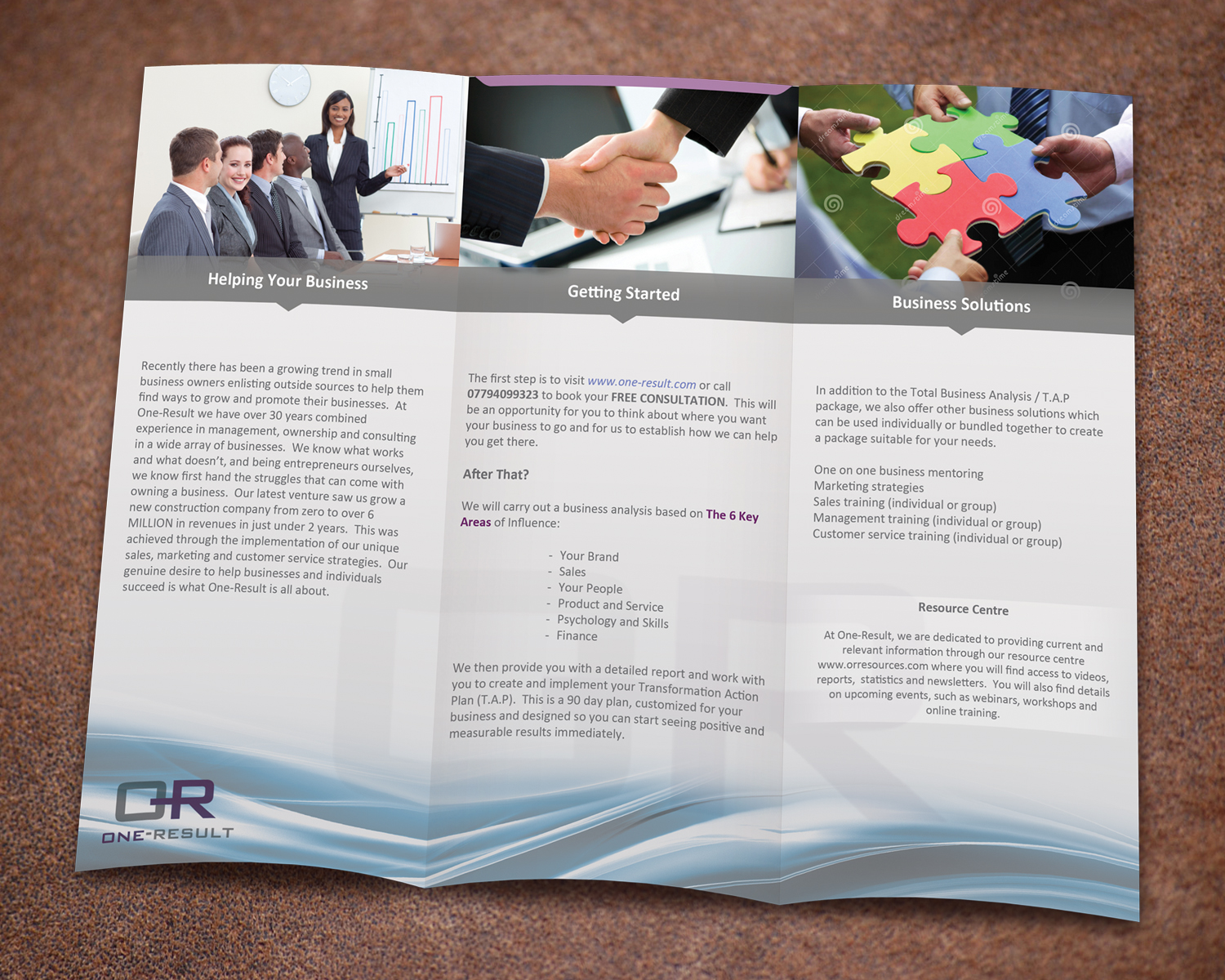 Brochure Design by Ataur for One-Result | Design #2403886