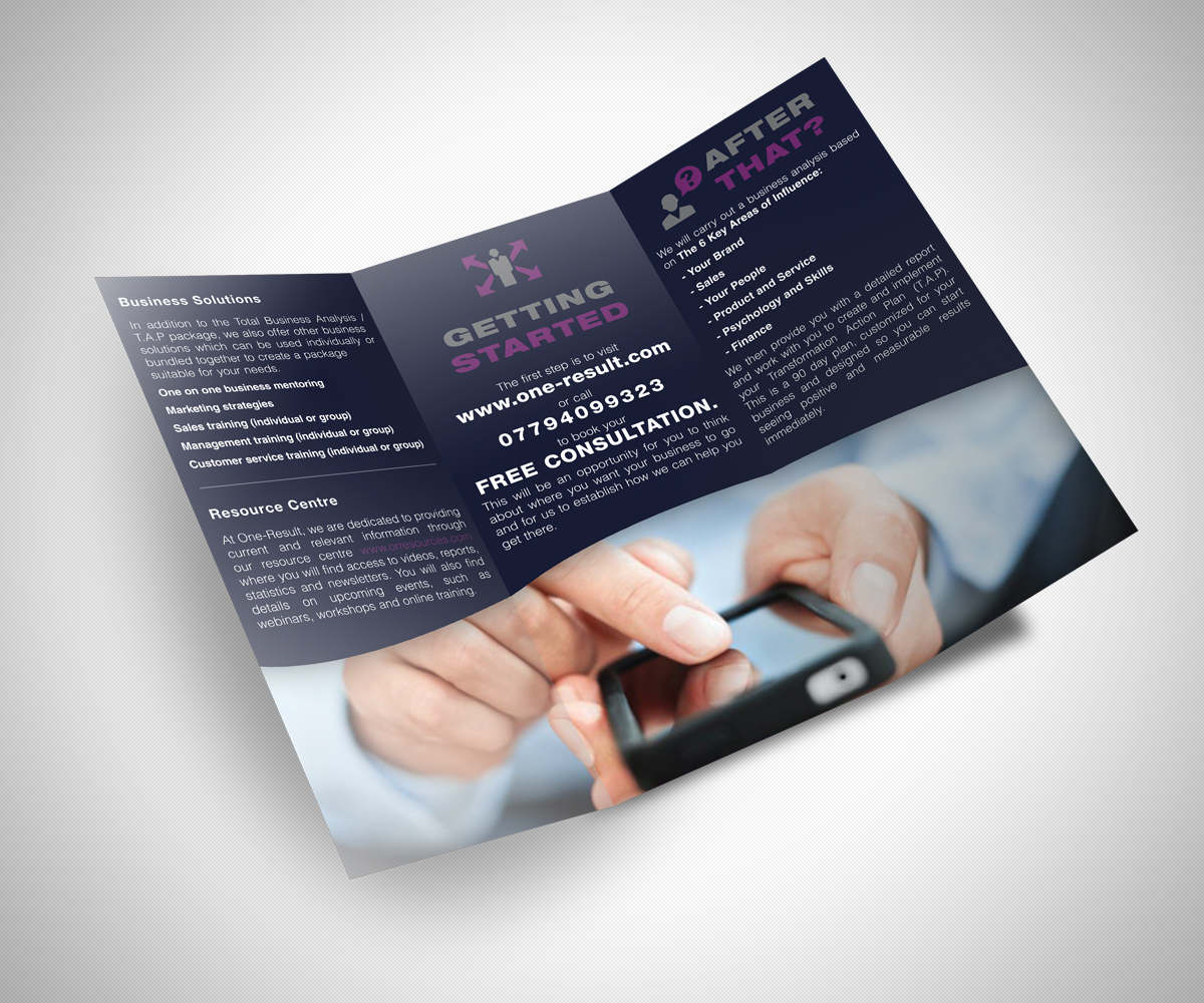 Brochure Design by neboica for One-Result | Design #2353130