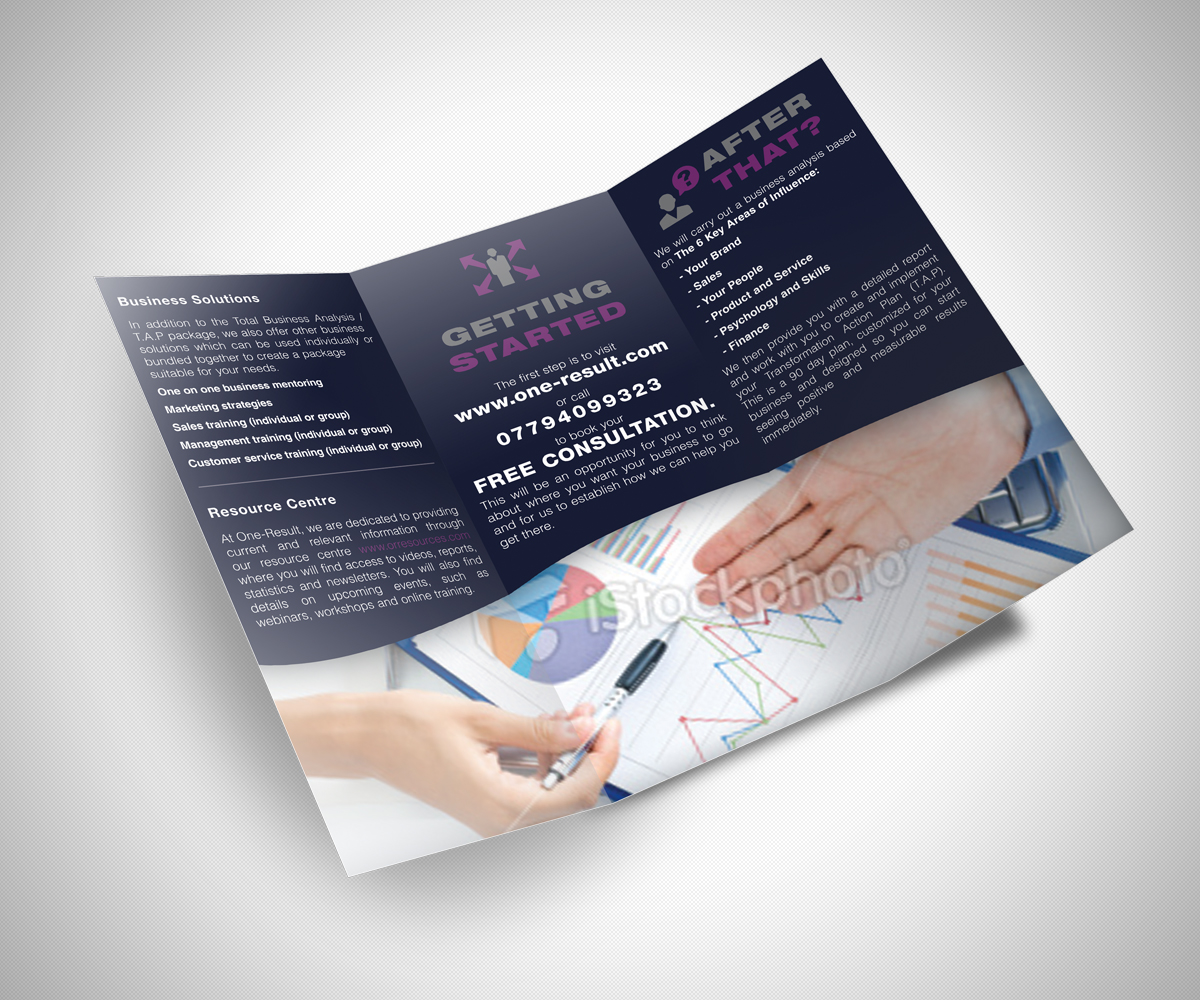 Brochure Design by neboica for One-Result | Design #2353131