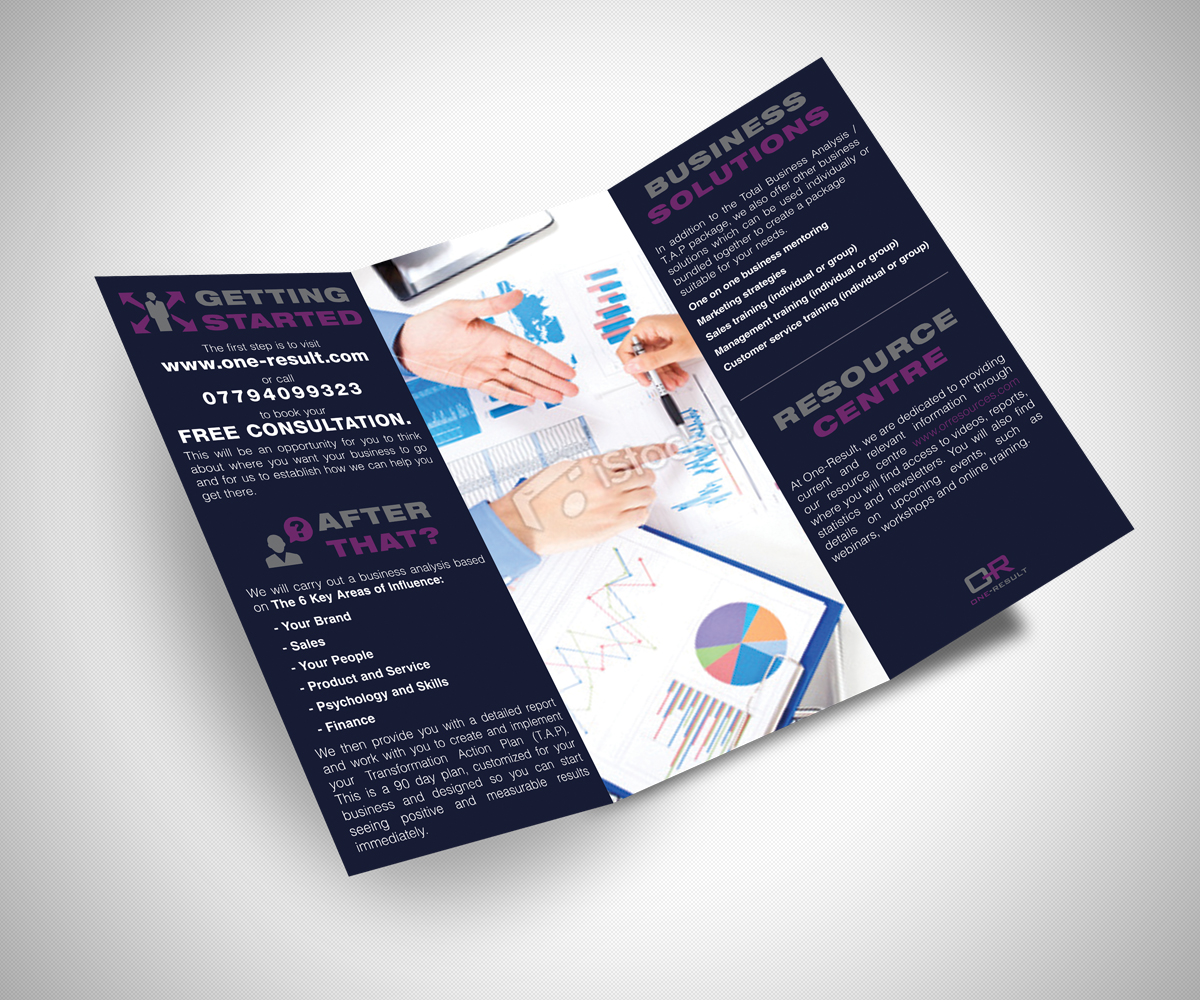Brochure Design by neboica for One-Result | Design #2353132
