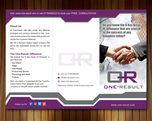 Brochure Design by Sbss for One-Result | Design: #2360016
