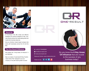 Brochure Design by Sbss for One-Result | Design: #2360140