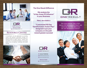 Brochure Design by Sbss for One-Result | Design: #2362720