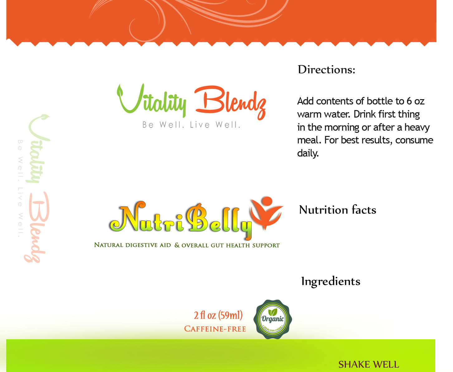 Label Design by Kowzi for this project | Design #12907526
