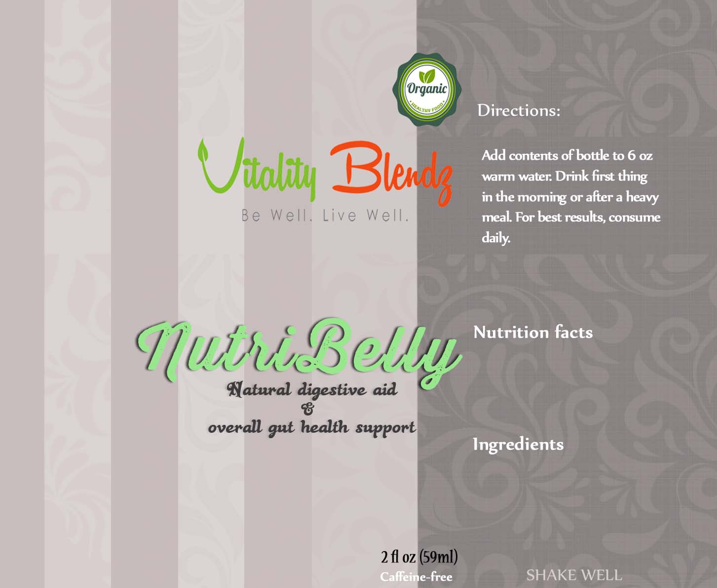 Label Design by Kowzi for this project | Design #12987948