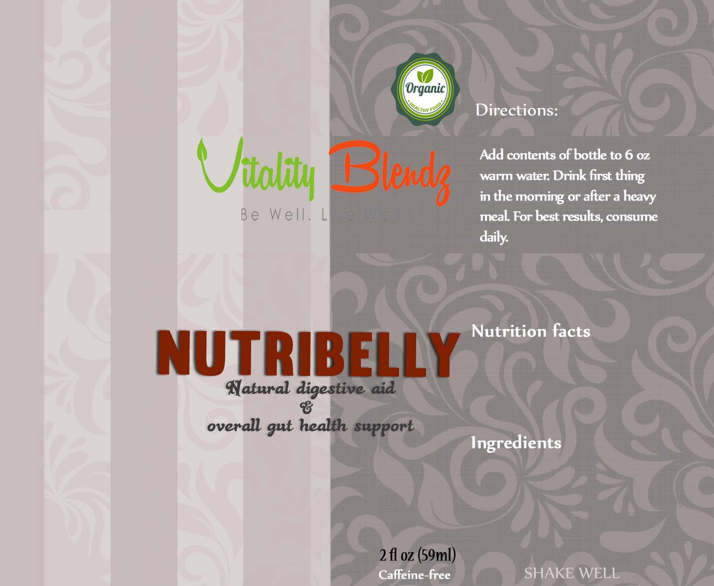 Label Design by Kowzi for this project | Design #12987949