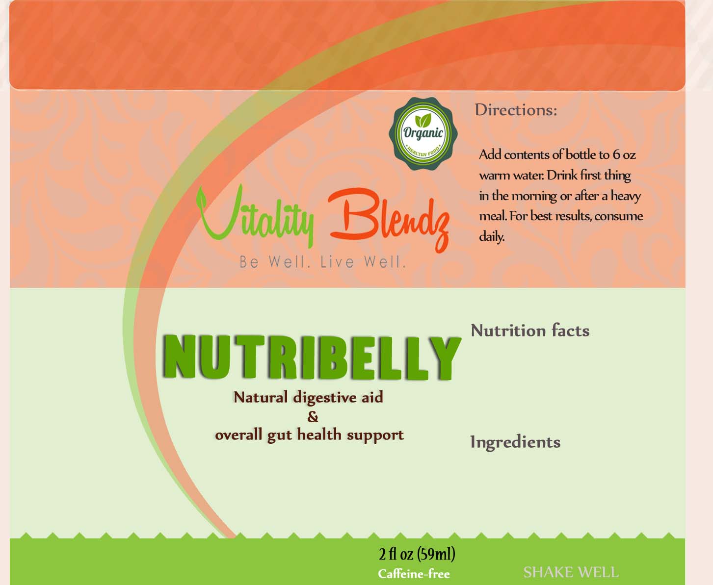 Label Design by Kowzi for this project | Design #12988193