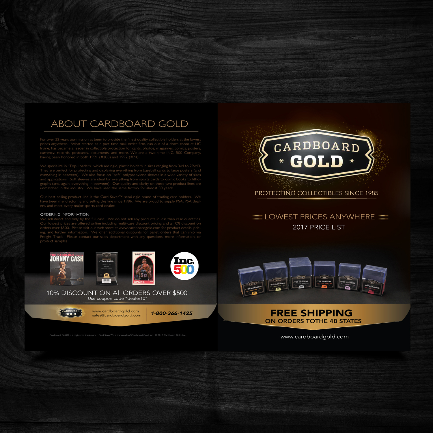 Flyer Design by uk for Cardboard+Gold%2C+Inc. | Design #11725963