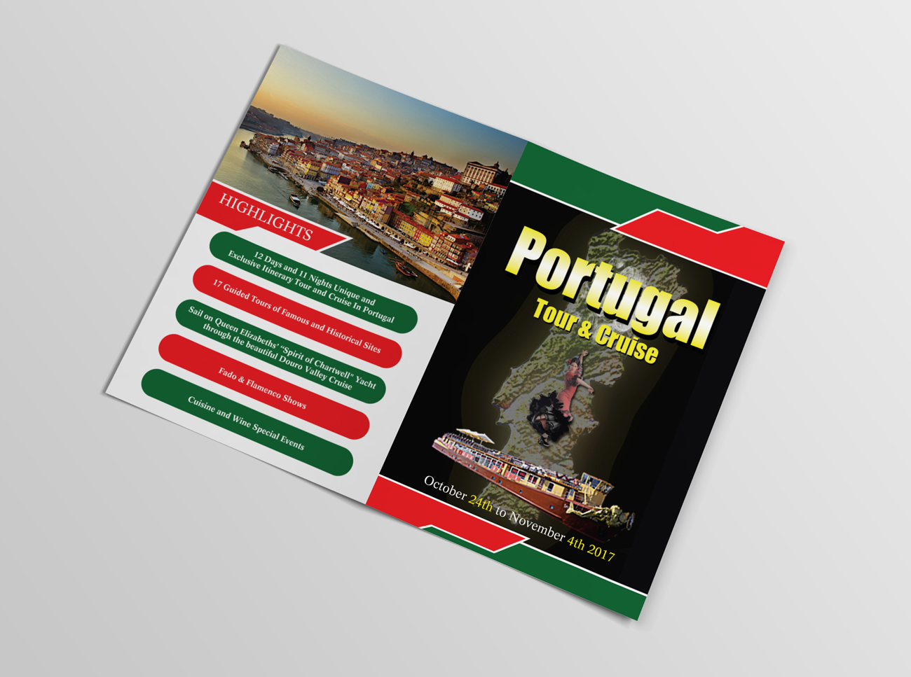 Design de Catalogue par Impressive Sol pour Back Tees Tours | Design #11717252