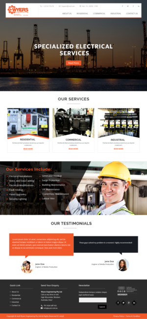Web Design by Xclusive Designers for this project | Design: #11809322