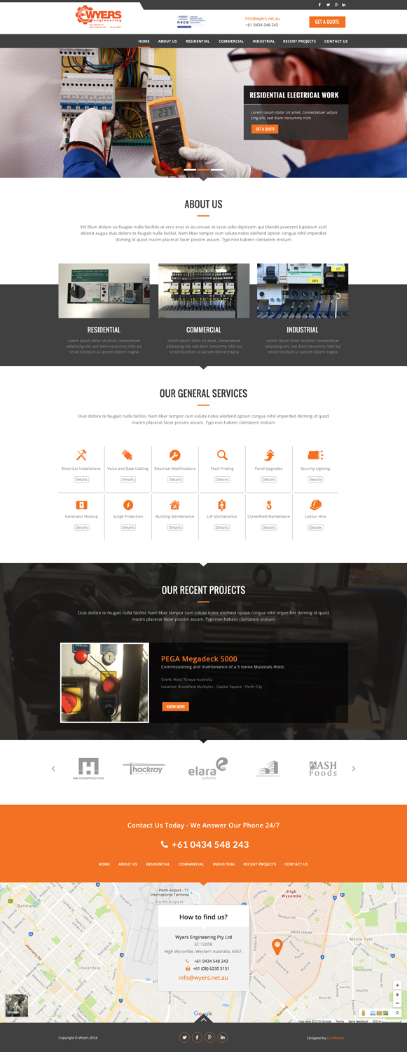 Web Design by Da Miracle for this project | Design #11744521