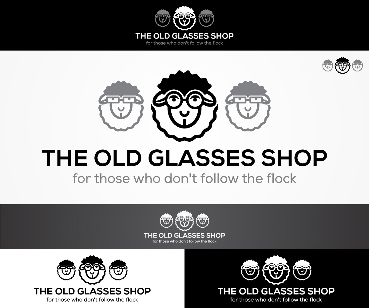 Logo Design by sangeloenriquez for The Old Glasses Shop | Design #11718653