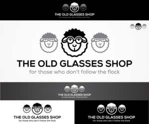 Logo Design by sangeloenriquez for The Old Glasses Shop | Design #11718653