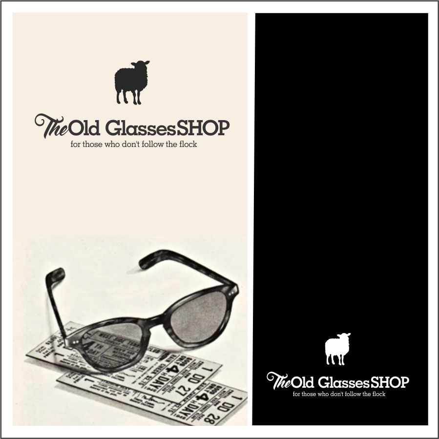 Logo Design by joshgraph for The Old Glasses Shop | Design #11805296