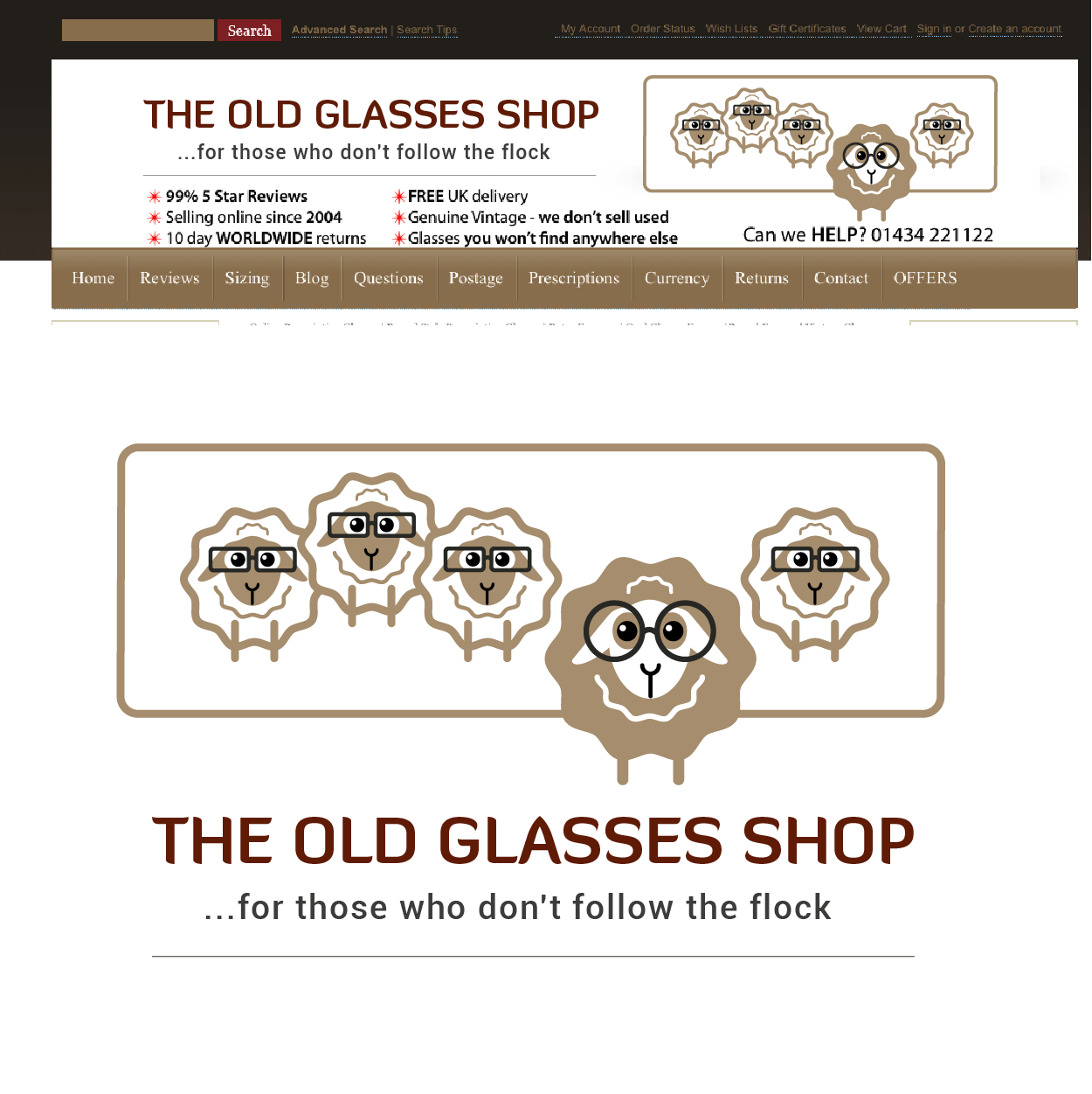 Logo Design by nail5657 for The Old Glasses Shop | Design #11814613