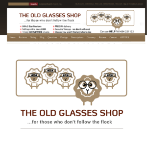 Logo-Design von nail5657 für The Old Glasses Shop | Design: #11814613
