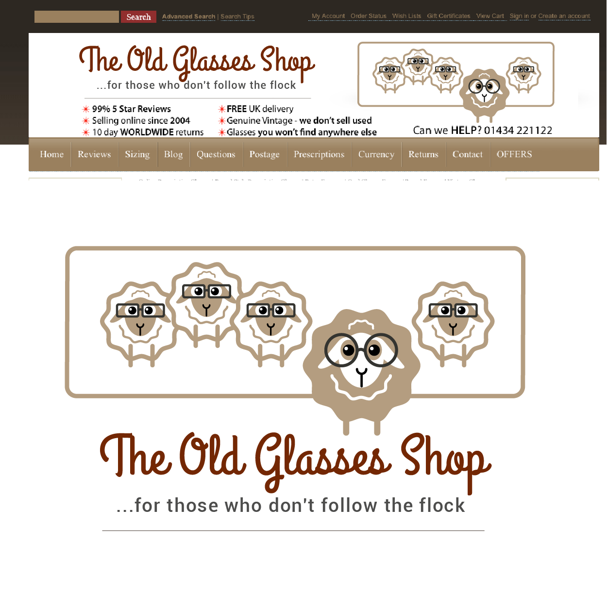 Logo Design by nail5657 for The Old Glasses Shop | Design #11814614