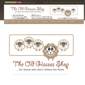 Logo-Design von nail5657 für The Old Glasses Shop | Design: #11814615
