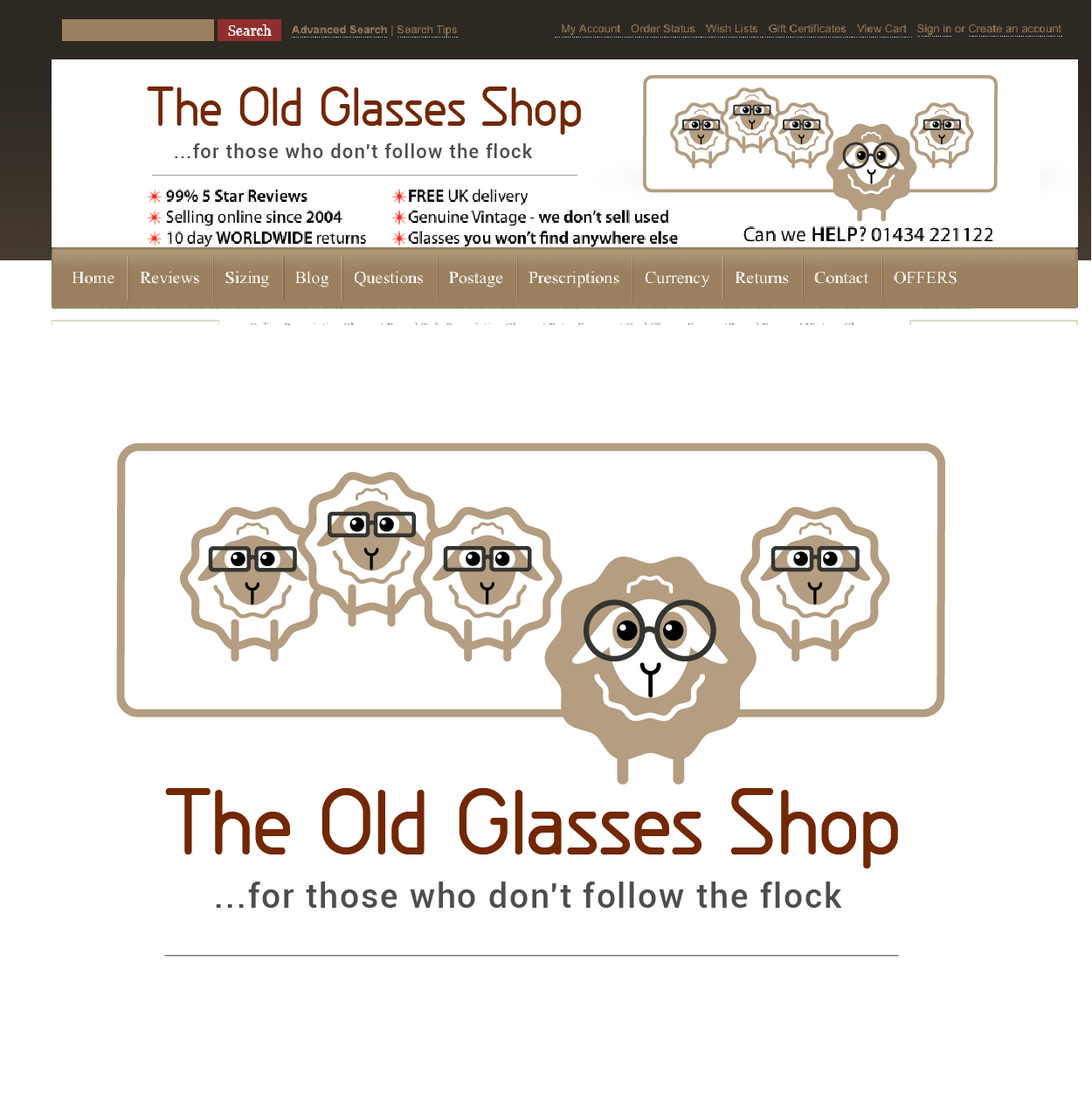 Logo Design by nail5657 for The Old Glasses Shop | Design #11814616