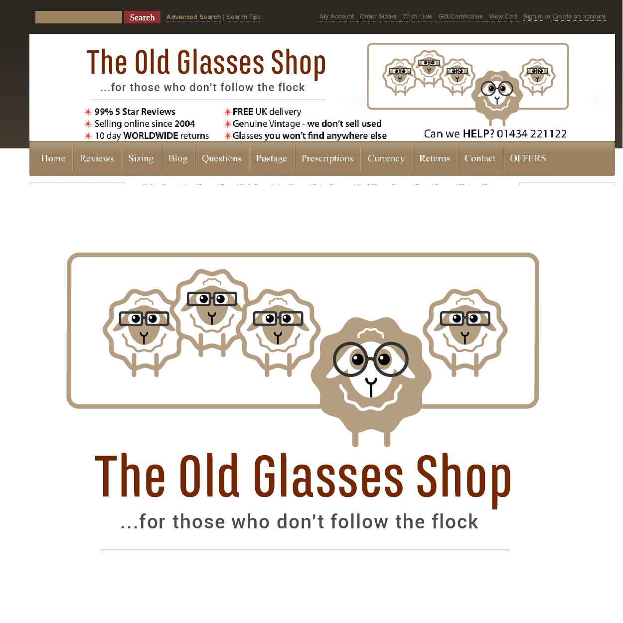 Logo Design by nail5657 for The Old Glasses Shop | Design #11814617