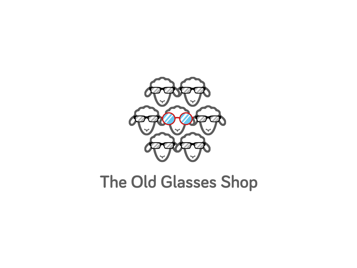 Logo Design by zoxo69 for The Old Glasses Shop | Design #11772380